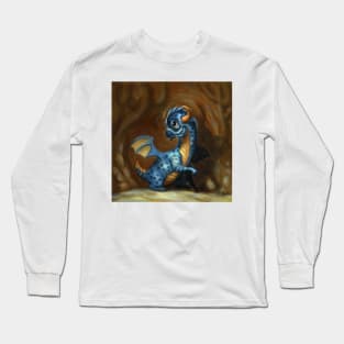 Tiny Blue Long Sleeve T-Shirt